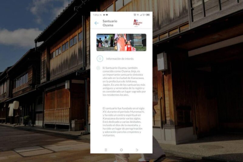 Kanazawa Self-Guided Tour App With Multi-Language Audioguide - Visit Kanazawas Art Museums