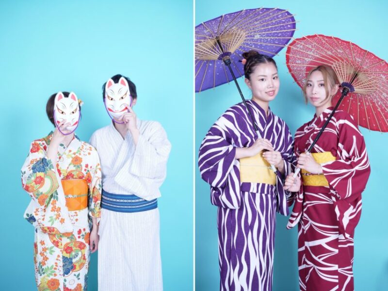 Kanazawa: Selfie Photo Experience With Rental Kimono - Color - Highlights