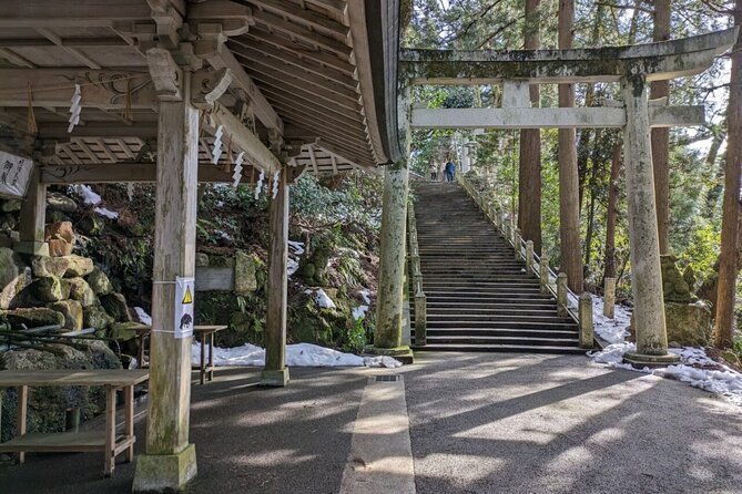 Kanazawa Temples Panoramic Landscape Views and Butterflies - Tsurugi Transportation