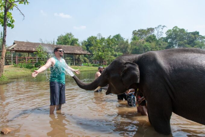 Kanchanaburi: Elephant Sanctuary & Erawan Waterfall Tour - Transportation and Pickup