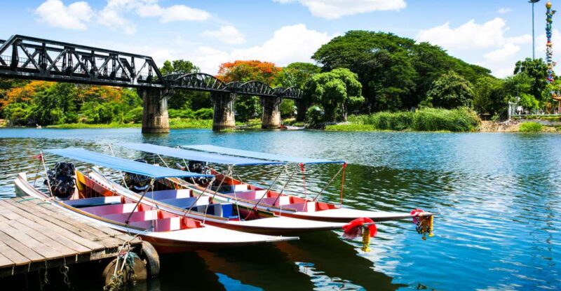Kanchanaburi: Erawan Waterfall & Train Full-Day Tour - Itinerary Highlights