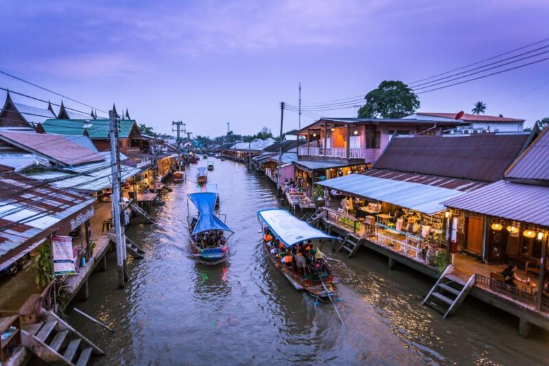 Kanchanaburi: Sightseeing Tour With Amphawa Market - Key Points