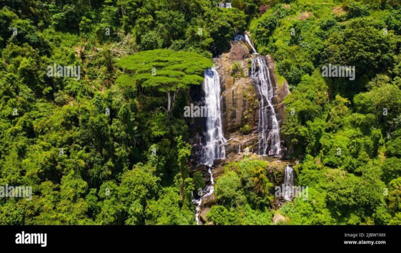 Kandy To Sembuwatta Lake And Hunasfalls Waterfall By Tuk Tuk - Experiencing Hunas Waterfall