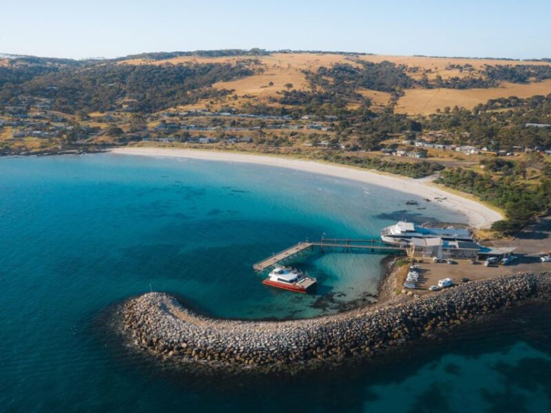 Kangaroo Island Lighthouse, Kangaroos and Wine Tasting - Key Points
