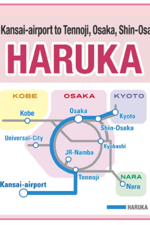 Kansai Airport Express HARUKA One-way Ticket - Train Services and Amenities