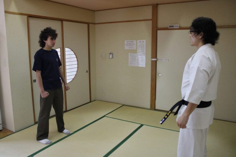 Karate Workout Experience With the Former All-Japan Champion - Lesson Description
