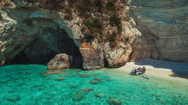 Karavostasi: Paxos & Antipaxos Islands Private Cruise - Key Points