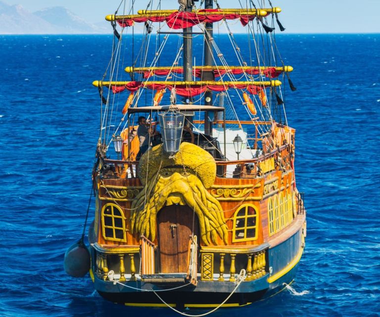 Kardamaina: 3-Bay Pirate Boat Cruise With BBQ Lunch - Itinerary and Destinations