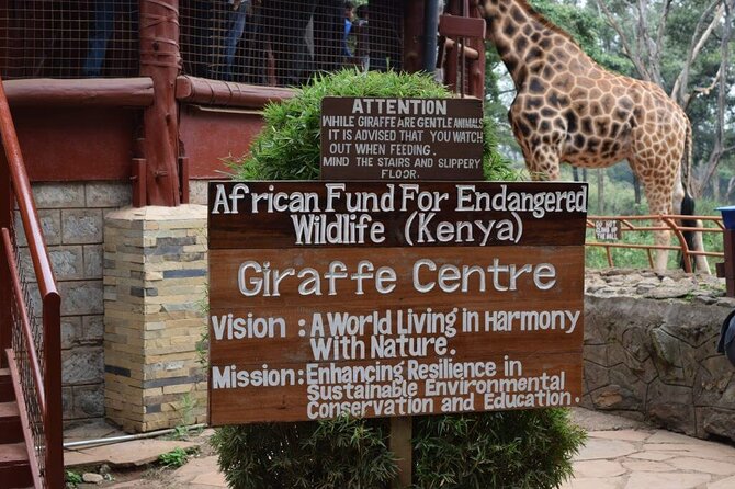 Karen Blixen Museum & Giraffe Centre Half Day Tour - Booking and Cancellation Policy