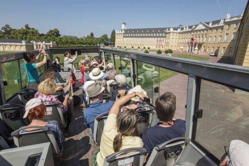 Karlsruhe: 24-Hour Hop-On Hop-Off Sightseeing Bus Ticket - Route and Stops