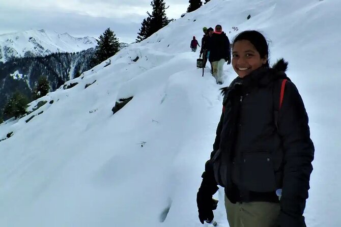 Kashmir Snow Trek - Snow Depth and Accommodation