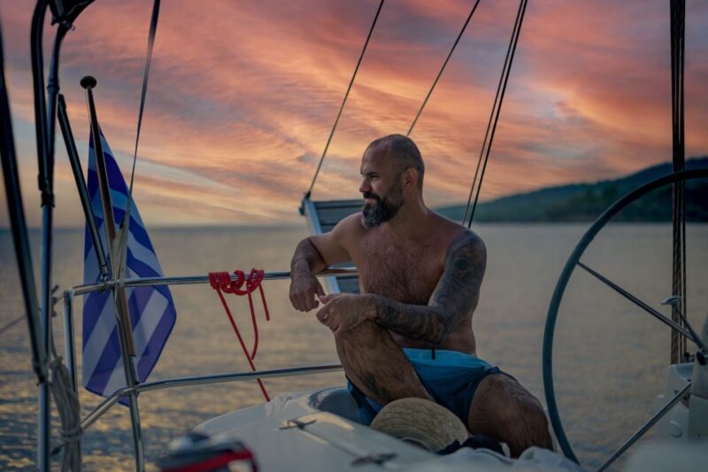 Kassandra: Private Sunset Sailing Cruise With Wine & Fruit - Wine, Fruit, and Music