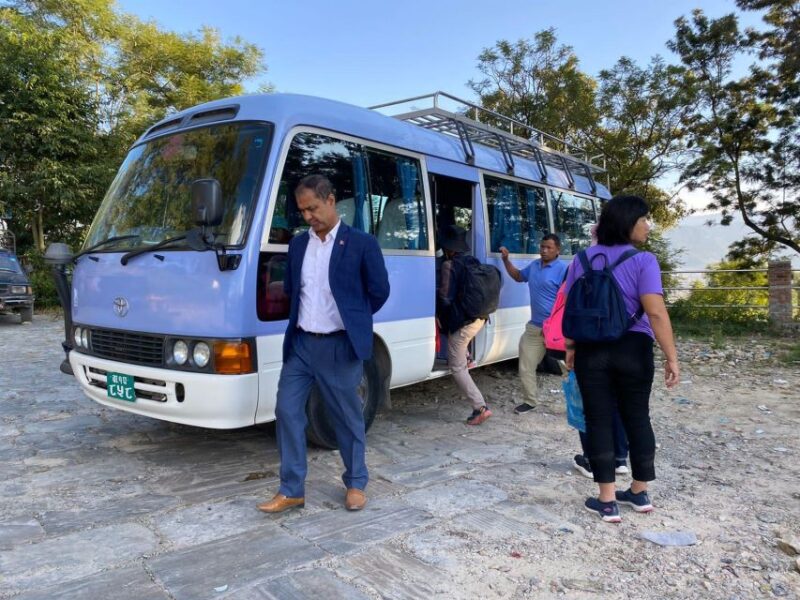Kathmandu Airport to Nagarkot Hotel Transfer - Driver and Vehicle