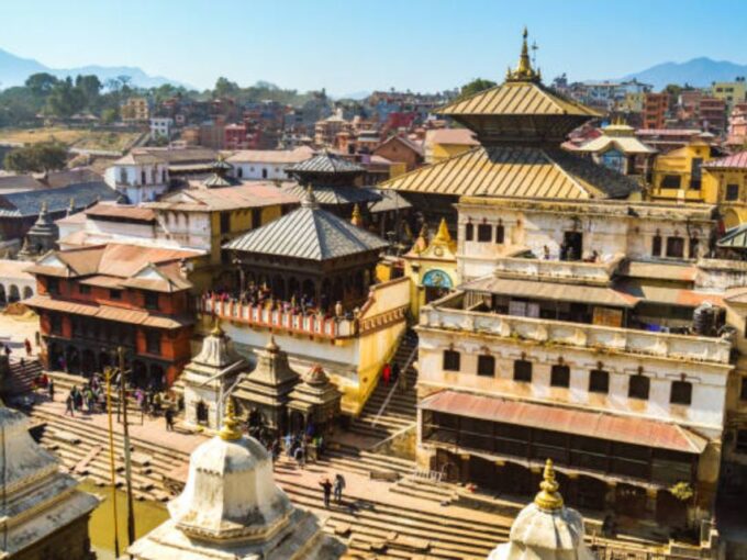 Kathmandu: Private 7 UNESCO Heritage Sites Day Tour - Visiting Swayambhunath Temple