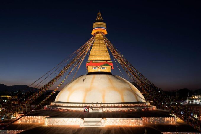 Kathmandu Sightseeing Tour With Private Car and Guide - Boudhanath Stupa