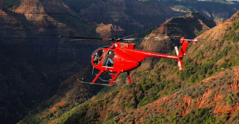 Kauai: Hughes 500 4-Passenger Doors-Off Helicopter Flight - Itinerary Highlights