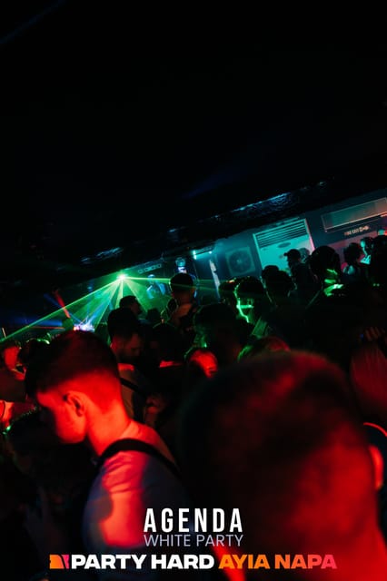 Kavos: Agenda White Party at Future Club - Meeting and Directions