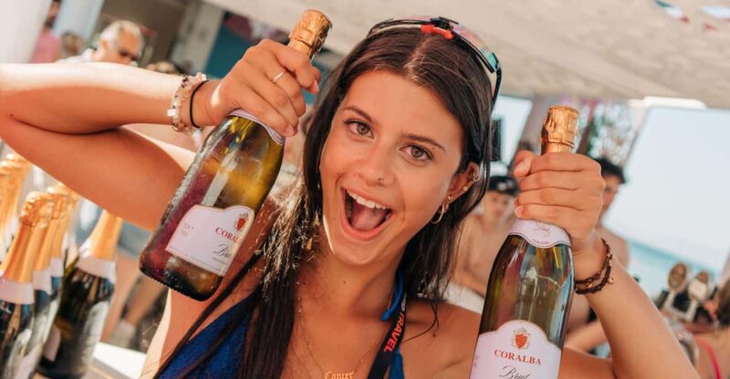 Kavos: Champagne Sessions at Quayside Village - Booking Information