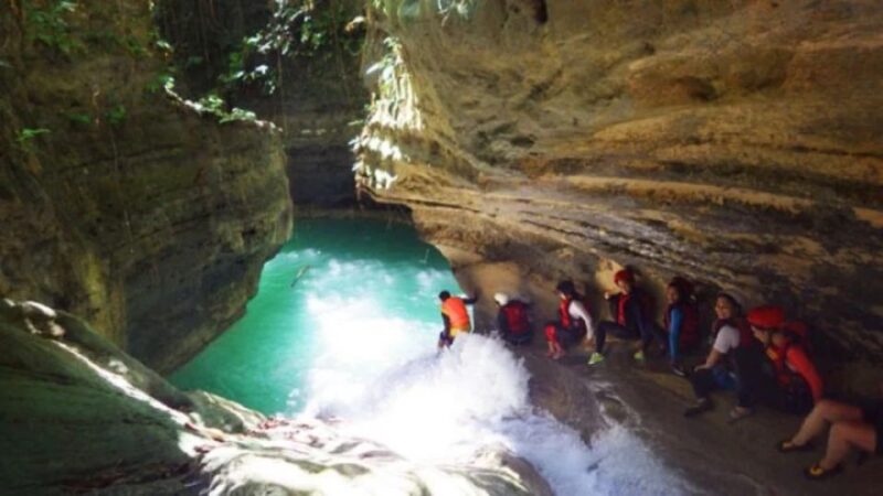 Kawasan Canyoneering, Lunch, Moalboal Beach, Tumalog Falls - Itinerary Highlights