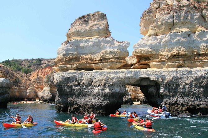 Kayak 2H30 Grottos Ponta Da Piedade - Lagos - Meeting and Pickup