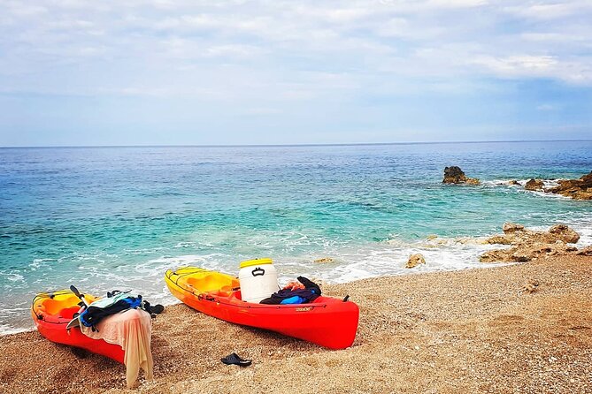 Kayak Day Drymades - Gjipe - Location and Meeting Point