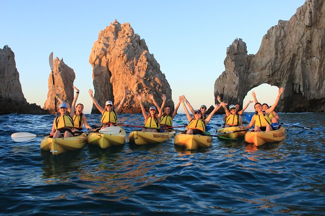 Kayak Expedition to the Arch of Cabo San Lucas, Lovers Beach & Snorkel - Booking and Confirmation