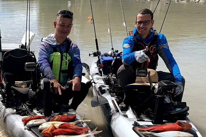 Kayak Fishing in Mauritius - Meeting and End Points