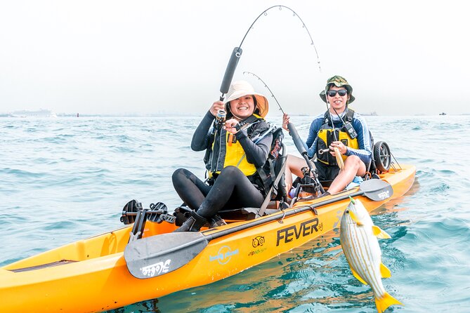 Kayak Fishing in Singapore, Sentosa, East Coast: Day, Sunset & Night Adventures - Preparing for the Fishing Trip