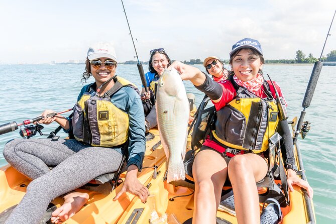 Kayak Fishing in Singapore, Sentosa, East Coast: Day, Sunset & Night Adventures - Meeting and Greeting the Guide