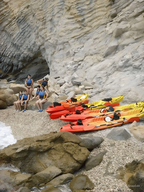 Kayak From Villajoyosa to Benidorm, El Aguilo - Cala Racó De Conill