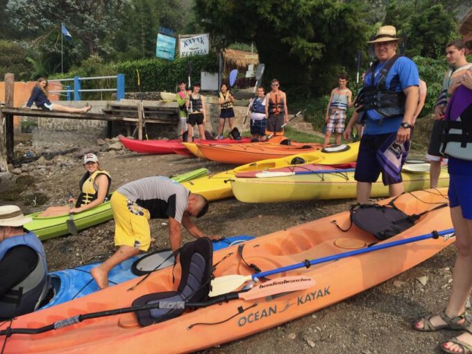 Kayak Hike Adventure. Visit Tzununa, Jaibalito, Santa Cruz - Meeting Point