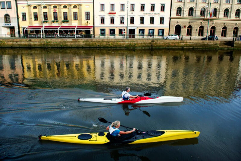 Kayak Hire in Central Gothenburg! - Included Gear