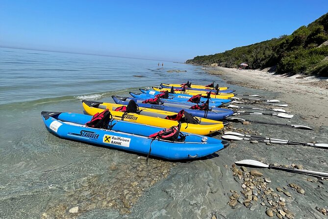 Kayak in Cape of Rodon,Tirana Albania Tour (ARG) - Key Points
