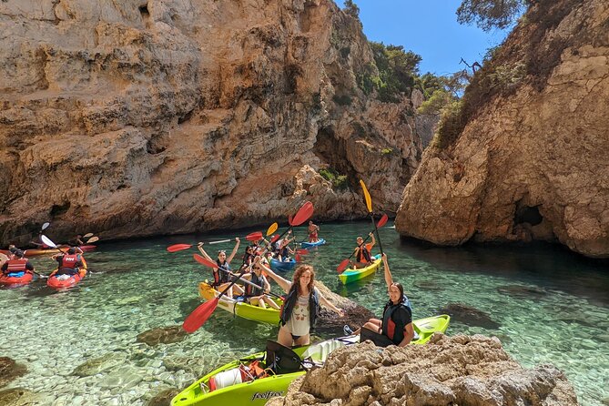 Kayak Javea - Route Cala Granadella - Calo Calo - Quick Points