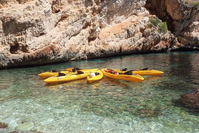 Kayak Javea - Route Cala Granadella - Calo Calo - Booking and Confirmation