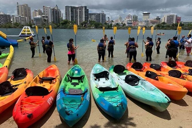 Kayak Rental Equipment at Condado Lagoon - Included Equipment and Amenities