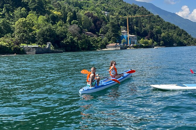 Kayak Rental - Lake Como Bellagio - Inclusions