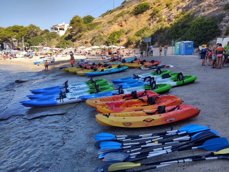Kayak Route in Granadella Javea Cave Llop Marí, Cala En Caló - Kayak Rental and Excursion
