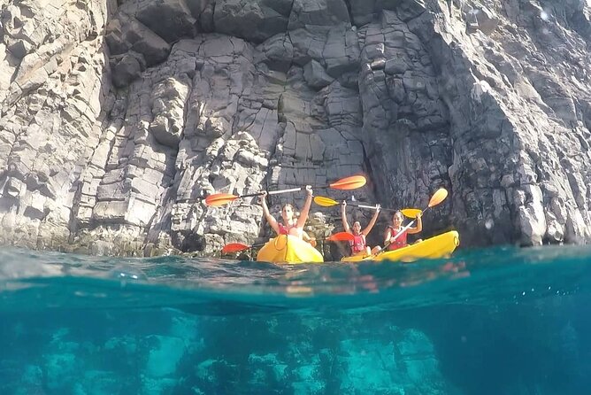 Kayak Safari With Dolphin and Turtle Watching in Guaza - Snorkeling With Included Equipment