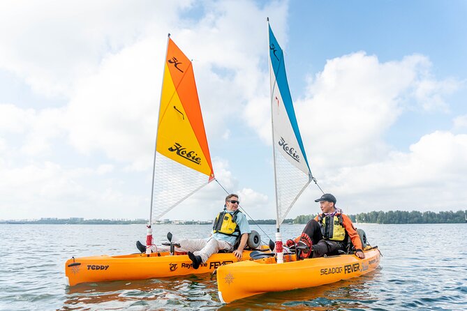 Kayak Sailing in Singapore, Mangrove, Kelong & Pulau Ubin, Seafood Meal Included - Guided Tour for Beginners