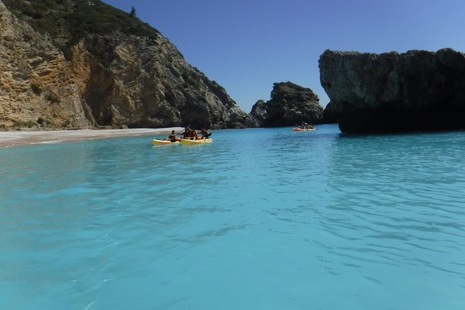 Kayak Tour From Sesimbra to Ribeira Do Cavalo Beach, Passing Through the Caves - Kayaking Through Caves