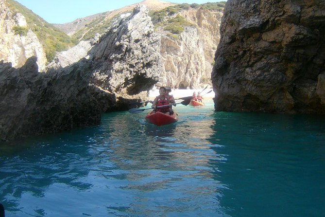 Kayak Tour From Sesimbra to Ribeira Do Cavalo Beach, Passing Through the Caves - Scenic Ribeira Do Cavalo Beach