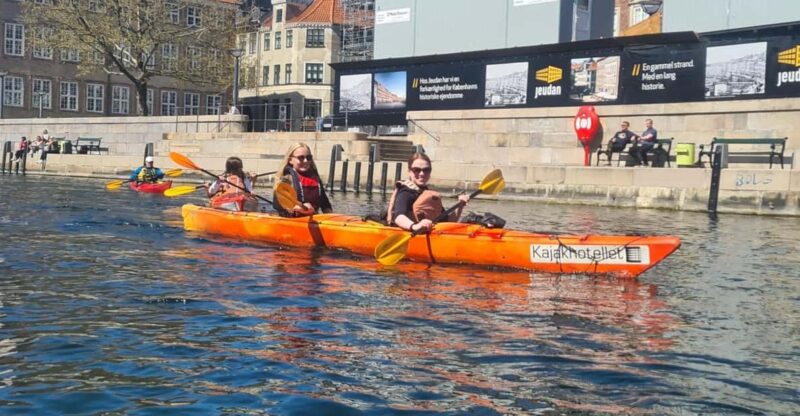 Kayak Tour in Copenhagen Harbor - June, July and August - Cancellation Policy