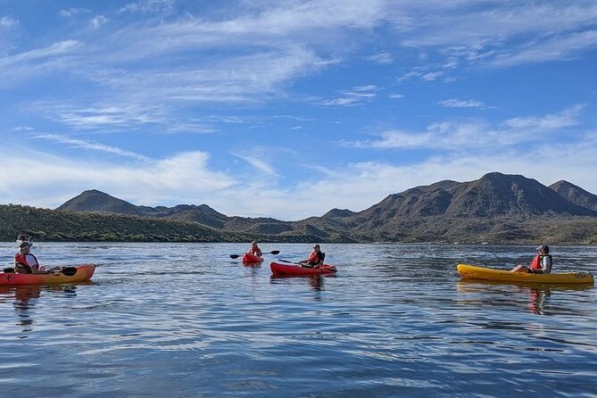 Kayaking 3 Hr Canyon & Cliffside on Saguaro Lake - Included Equipment