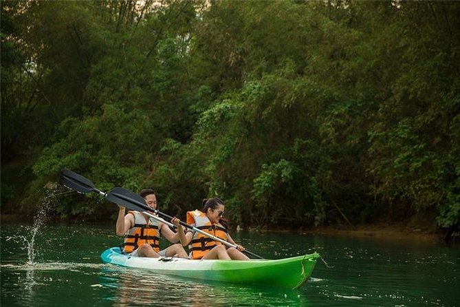 Kayaking On The Beautiful River - Inclusions in the Activity