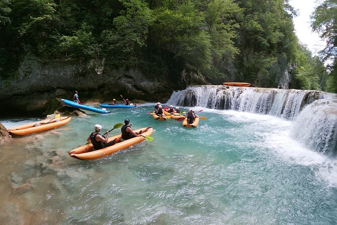 Kayaking on the Mreżnica River - Exploring Riverside Landscapes