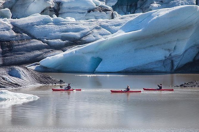 Kayaking on the Sólheimajökull Glacier Lagoon - Inclusion of Essential Equipment