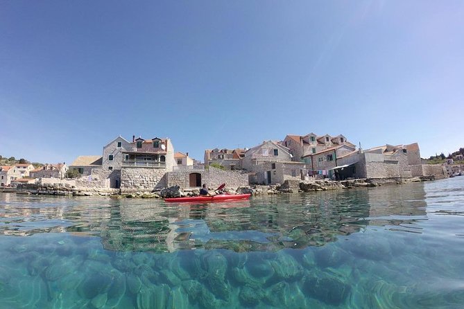 Kayaking to the Island Prvić - Discovering the Historic Stone Town