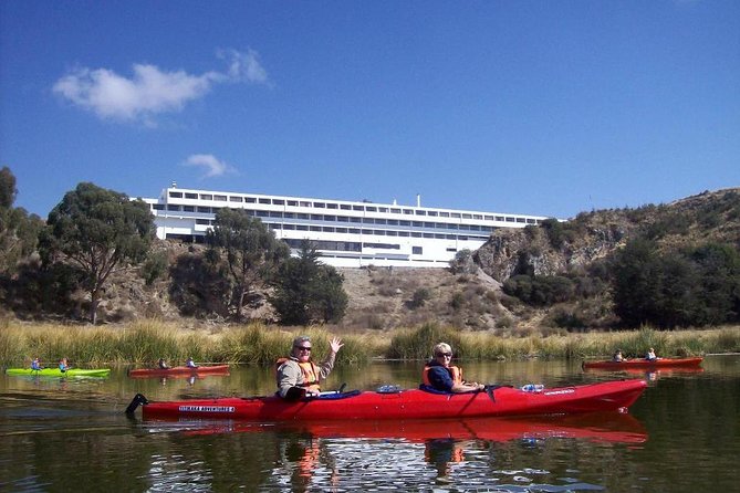 Kayaking to Uros Floating Islands Lake Titicaca - Paddling Through Lake Titicaca