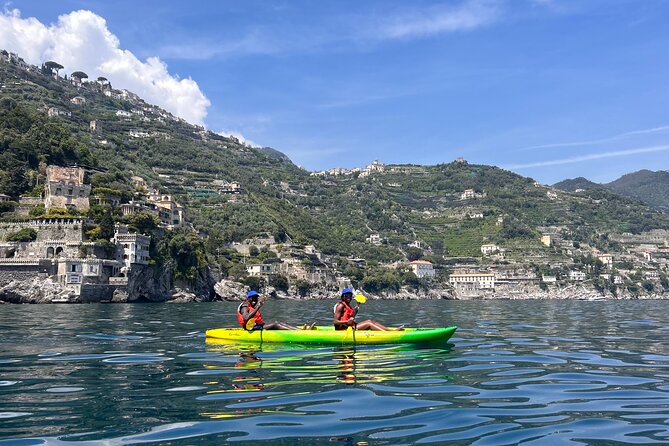 Kayaking&Snorkeling in Amalfi Coast, Maiori, Sea Caves and Beach - Discover Hidden Beaches